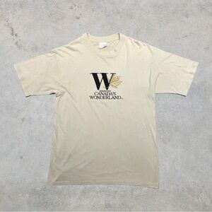 Vintage 1990s Paramount Canada’s Wonderland Single Stitch Embroidered T Shirt XL